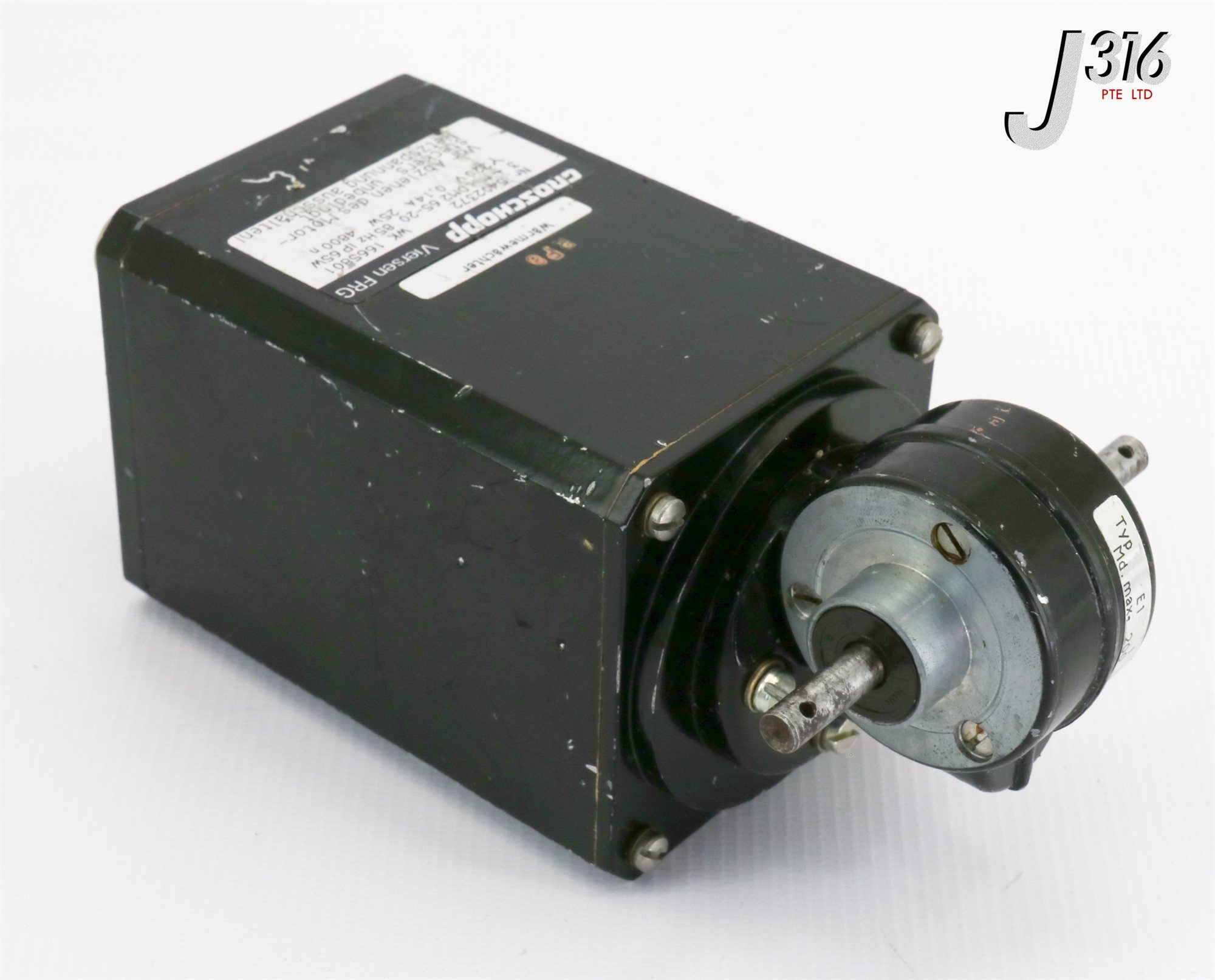 148@オーダー様へ 18961 GROSCHOPP SERVO MOTOR, 1665801 DM2 65-20 | eBay